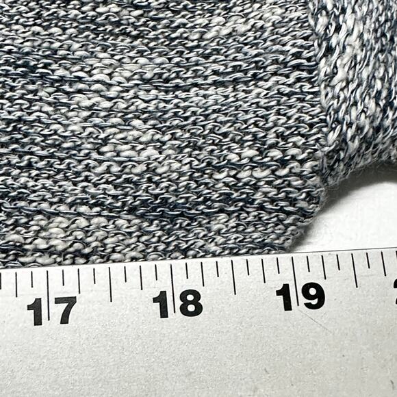 Express Sweater Women Size M Blue Twist Back VNeck Made in USA Y2K Preppy Dance - Picture 8 of 8